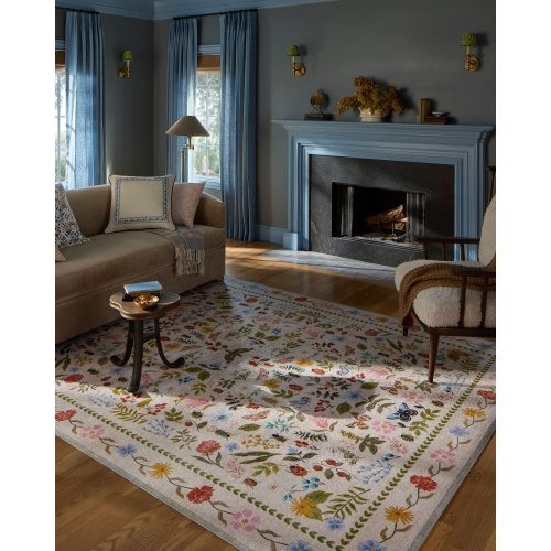 Rifle Paper Co. x Loloi Canopy CNP-04 Floral / Botanical Area Rugs | Rugs Direct