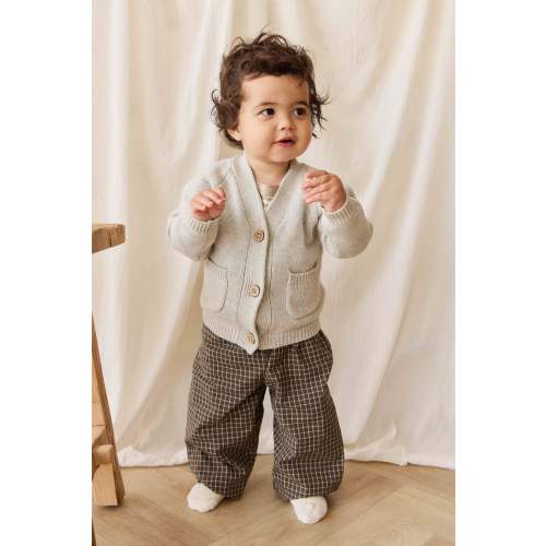 Franco Cardigan - Light Grey Marle – Jamie Kay USA
