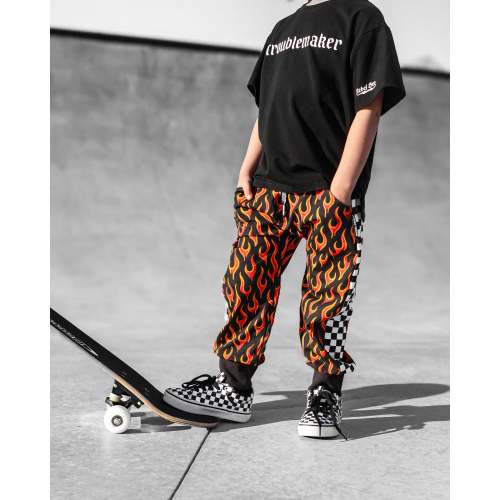 Basic Jogger in Caliente