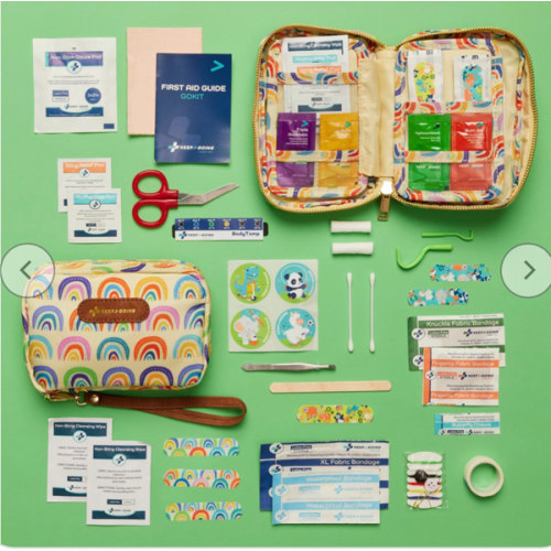 First Aid Sunny Rainbow GoKit (130 pcs) - KEEP>GOING First Aid