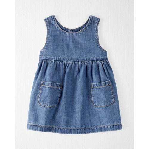 Baby Organic Cotton Chambray Pocket Dress - Little Planet | Carter's