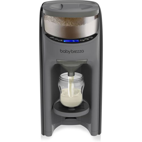 Baby Brezza Formula Pro Advanced Formula Dispenser Machine - Automatically Mix a Warm Formula Bottle Instantly - Easily Make Bottle with Automatic Powder Blending, Charcoal