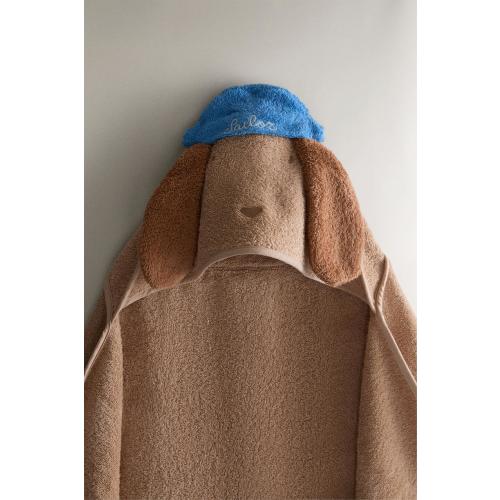 HOODED DOG BATH TOWEL - Brown | ZARA Japan