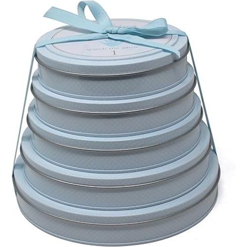 Child to Cherish Handprints Tower of Time Plaster of Paris Kit, Blue
