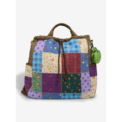 Stardew Valley Icons Patchwork Convertible Backpack - BoxLunch Exclusive