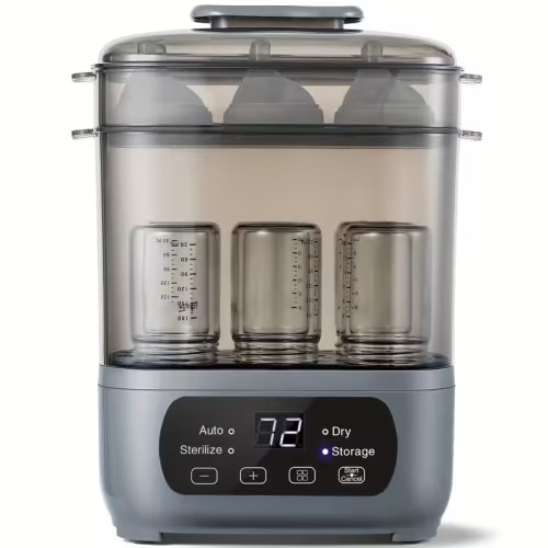 4 in 1 baby bottle sterilizer dryer compatible bottles user - Temu