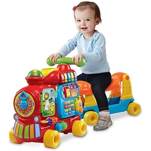 VTech Sit-to-Stand Ultimate Alphabet Train, Red