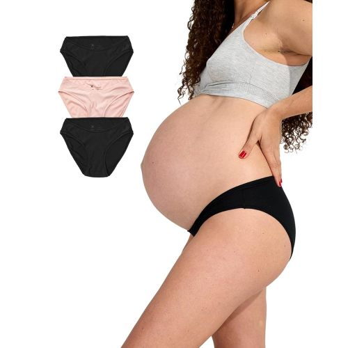 Under the Belly Panty, Low-Rise Maternity, Postpartum & Pregnancy Underwear, Soft, Stretchy & Comfortable