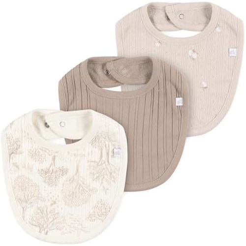 Just Born 3-Pack Bibs for Toddlers