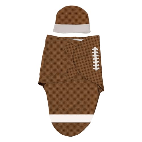 Cuddle Club Swaddles for Newborns - Baby Swaddle Blanket for Boys & Girls - Adjustable Hook-and-Loop Cotton Wrap for Newborn 0-3 & 3-6 Months with hat