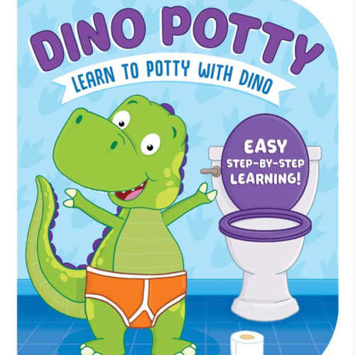 Dino Potty: Fun & Encouraging Potty Training Book for Toddlers Ages 2+ – Rhyming Children’s Book for Boys & Girls – Toddler Potty Book with Colorful Pictures – Perfect Toilet Training Gift