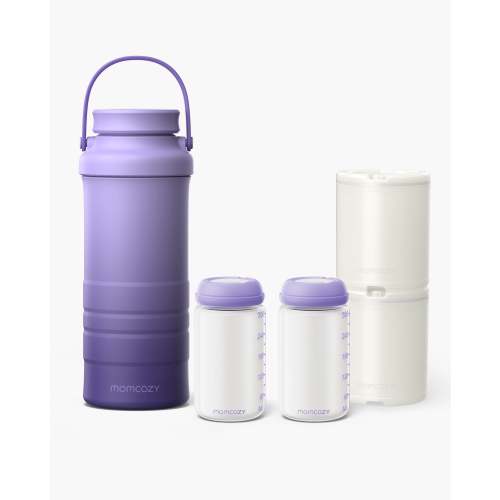 Momcozy Portable Breast Milk Cooler | 22oz Capacity for Traveling