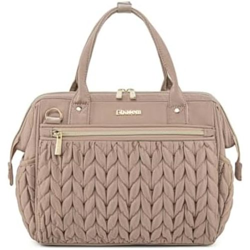 Small Diaper Bag Tote Crossbody, Medium Baby Bag Convertible Backpack for Women Diaper Purse