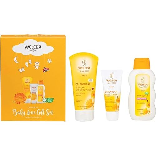 Weleda Calendula Baby Love 3 Piece Gift Set