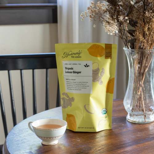 Organic Raspberry Leaf, Bulk Loose Leaf Herbal Tea – Heavenly Tea Leaves