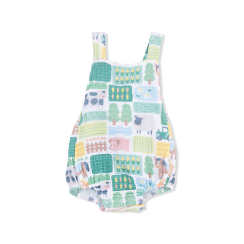 Patchwork Farm - Retro Sunsuit – Angel Dear