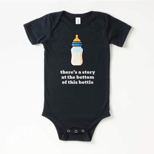 Bottom of This Bottle Onesie | All The Small Tees