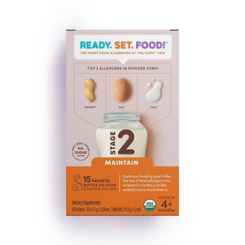 Ready, Set, Food! Early Allergen Introduction Mixins Baby Meals - Stage 2 - 15 days - 1.2oz