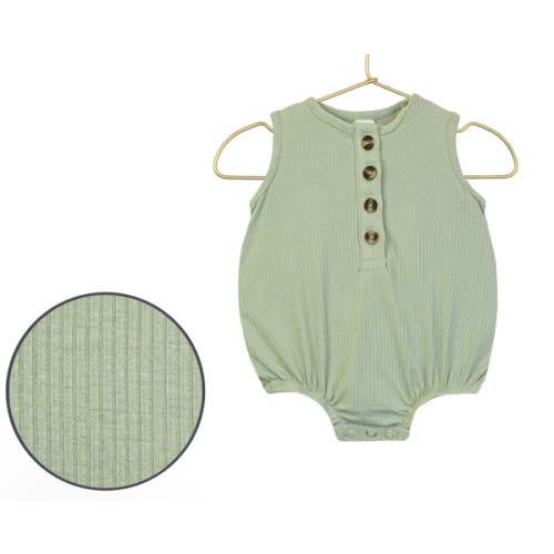 Ellis Ribbed Bubble Romper