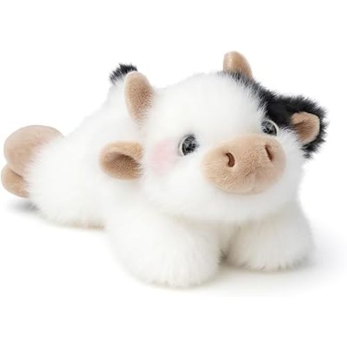 Adorable Cow Stuffed Animal Soft Plush Cow Plush Toy Cute Birthday Gifts for Kids Adults