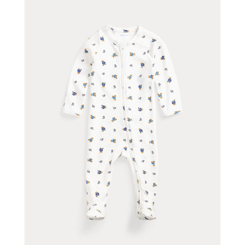 Polo Bear Cotton Interlock Coverall