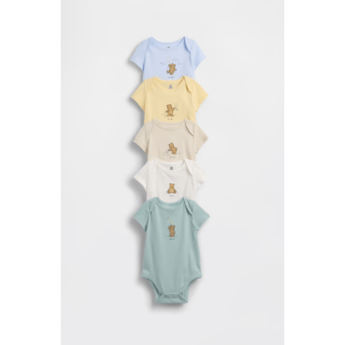 Baby First Favorites Organic Cotton Bodysuit (5-Pack)