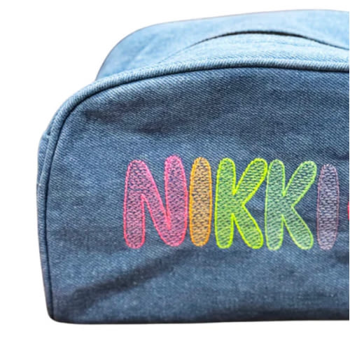 Travel Pouch | Denim – Ahava Designs