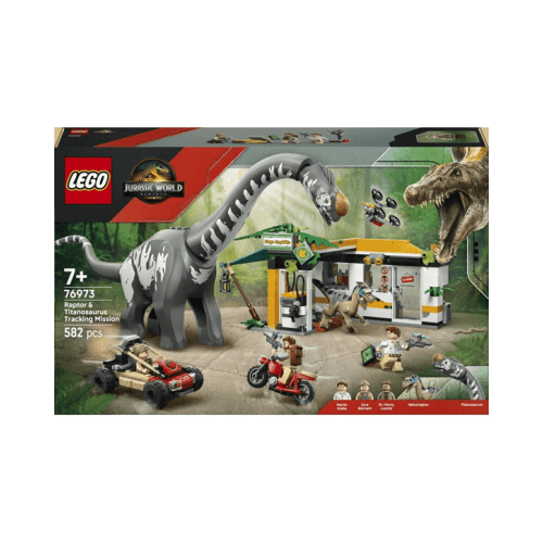 LEGO Jurassic World Raptor & Titanosaurus Tracking Mission 76973