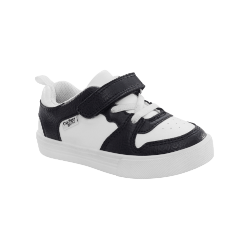 Toddler Boy Easy-On Casual Sneakers - Black/White - OshKosh B'gosh | Carter's