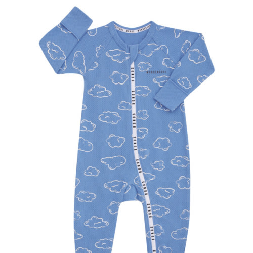 Bonds Wondercool Eyelet Zip Wondersuit | Baby Baby Coverall | BX4XA