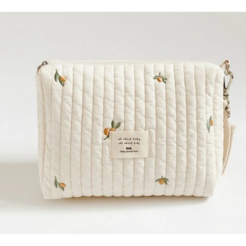 Olive Print Small Baby Diaper Bag Stroller Bag Organizer