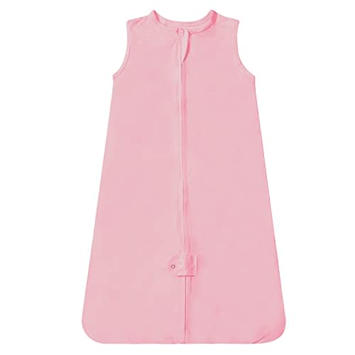 TotAha Light Sleep Sack, Stretchy, Soft, Cozy Wearable Blanket Sleep Bag with 2-Way Safe Zippers for 0-6-12-24 Months 0.5 TOG