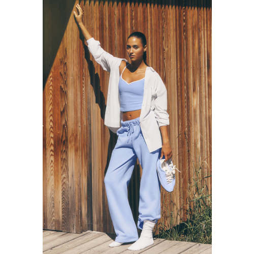 Accolade Straight Leg Sweatpant - Light Provence Blue