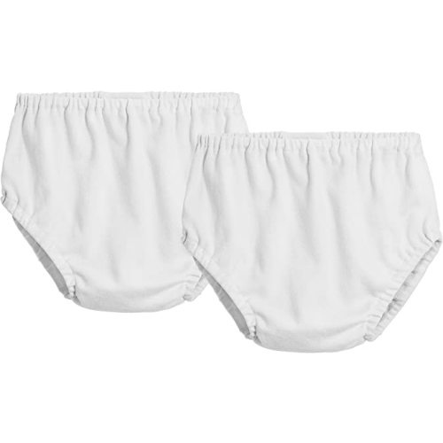 City Threads Baby Girls Boys Diaper Covers Bloomers Cotton Soft Comfortable Durable Made in USA 2-Pack
