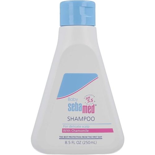 SEBAMED Children's Baby Shampoo Extra Mild Cleanser for Delicate Baby Hair and Scalp (250mL)