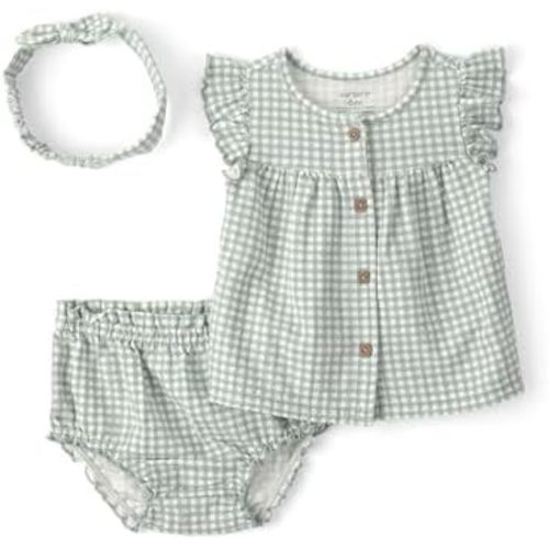 Carter's Baby Girls' 3-piece Diaper Cover Set