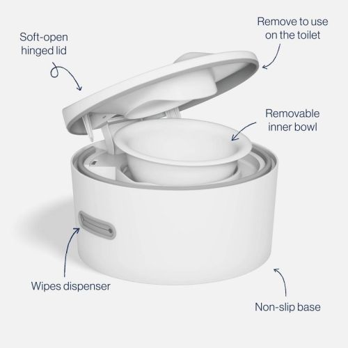 Lalo 3-in-1 Potty Chair - Coconut