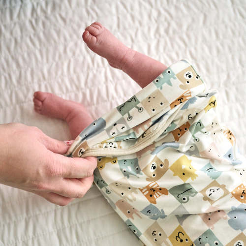 Check Mates Infant Gown - Little Sleepies