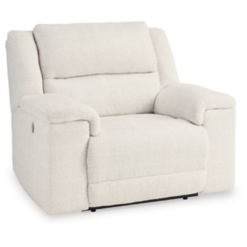 Keensburg Oversized Power Recliner, Linen