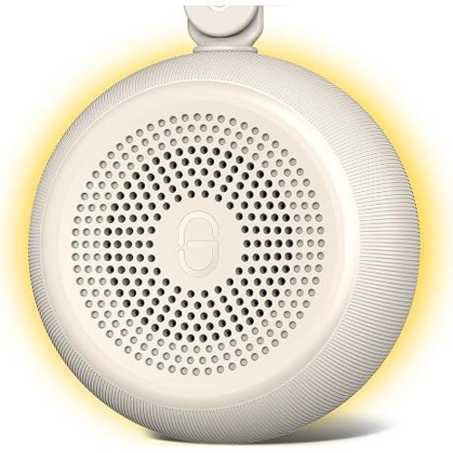Easysleep White Noise Sound Machine Portable Sleep Machine for Baby Adult with 30 Soothing Sounds 12 Night Light Colors 4 Timer Memory Function Rechargeable Noise Machines for Sleeping, Office