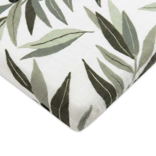 All-Stages Bassinet Sheet in GOTS Certified Organic Muslin Cotton