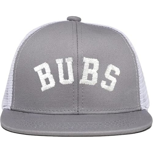 Funky Junque Kids Trucker Hat Toddler Boys & Girls Flat Brim Baseball Cap