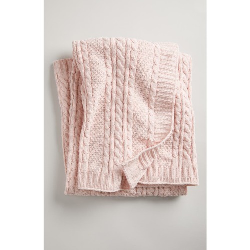 Cable Knit Baby Blanket