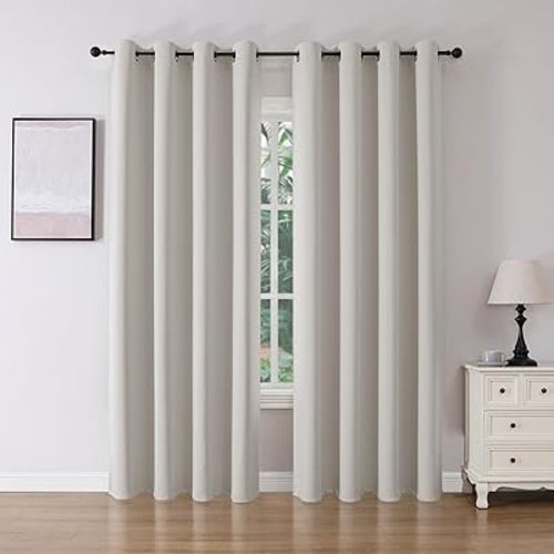 Blackout Curtains 54 x 84 Inch Length 2 Panels