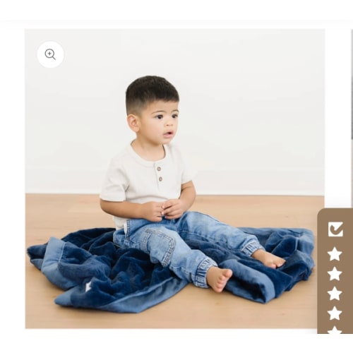 LUSH RECEIVING BLANKETS