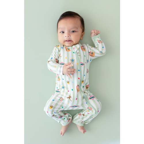 Zippered Romper in Honeydukes