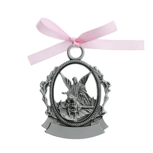 Crib Medal - Pink Ribbon