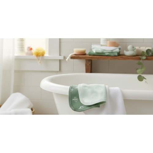 Nordic 3pk Wash Cloth Dusty Avocado/Forest