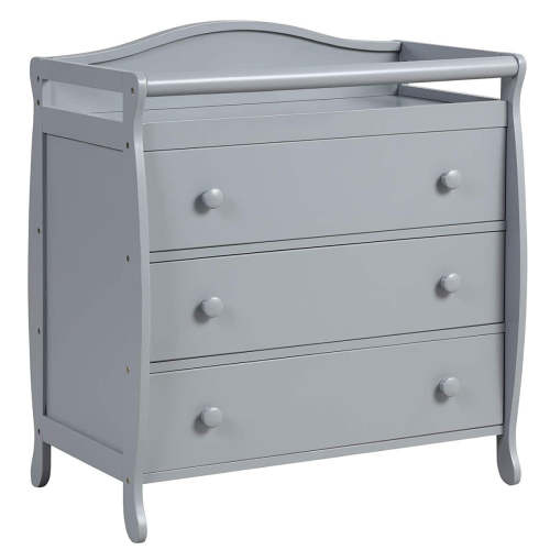 Costzon 3 Drawer Baby Changing Table, Infant Diaper Changing Station w – costzon