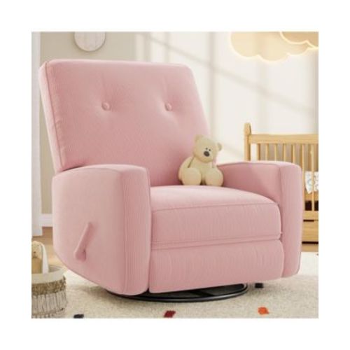 Recliner Chairs, Swivel Rocker Recline, Glider Recliner Nursery Chair, Recliner Chair for Adults, 360degree(s)Swivel Glider Rocking Chair